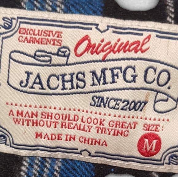 Flannel Blue Tunic - Picture 3 of 3